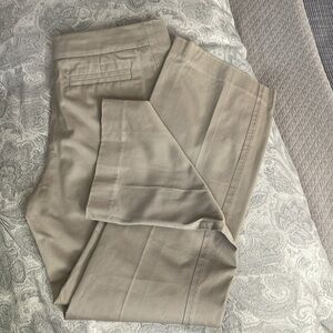 Tory Burch 100% Cotton Cropped Pants, 10